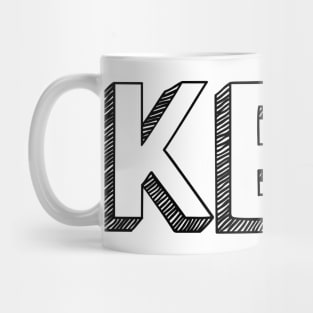 Kem <\\> Typography Design Mug